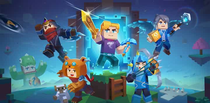Blockman Go MOD APK Play with characters