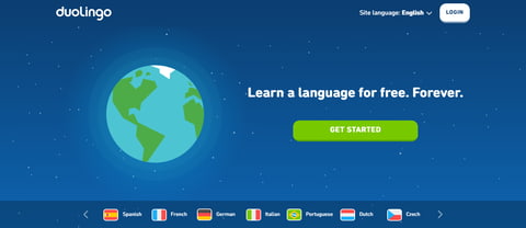 Duolingo MOD APK Homepage