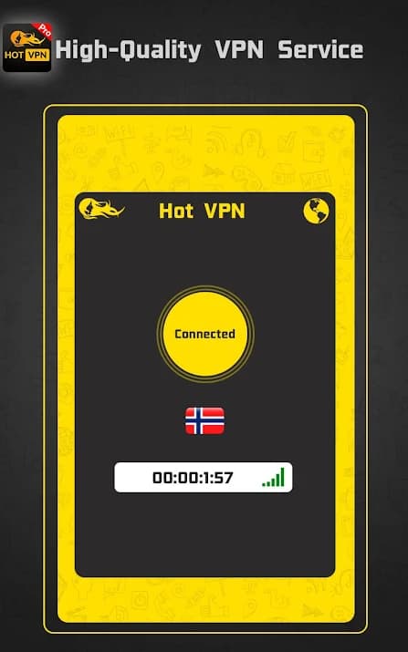 HOT VPN Pro MOD APK All countries