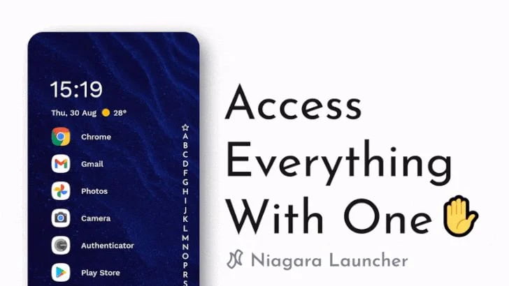 Niagara Launcher MOD APK Access everything