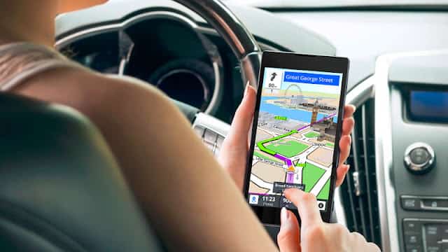 Sygic GPS MOD APK Car routes