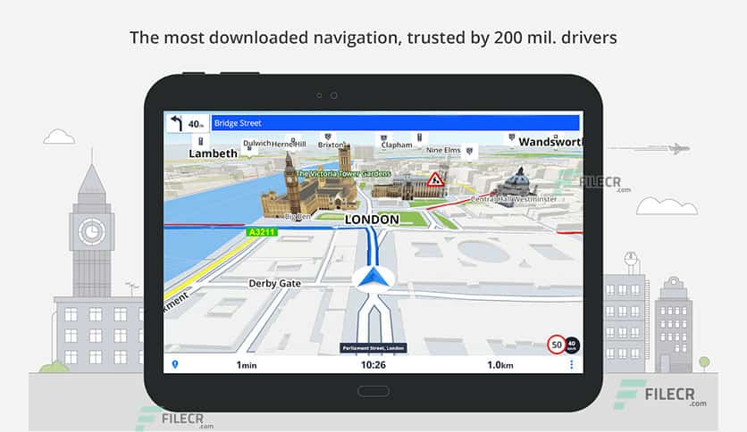 Sygic GPS MOD APK Most downloaded