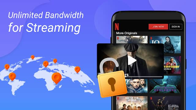 iTop VPN MOD APK Unlimited streaming