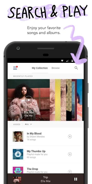 Pandora One MOD APK Search and Play